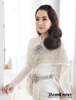 ชุดไทยเจ้าสาว ชุดไทยจักรพรรดิ์ เช่าที่แบมบี้ เวดดิ้ง ห้วยขวาง